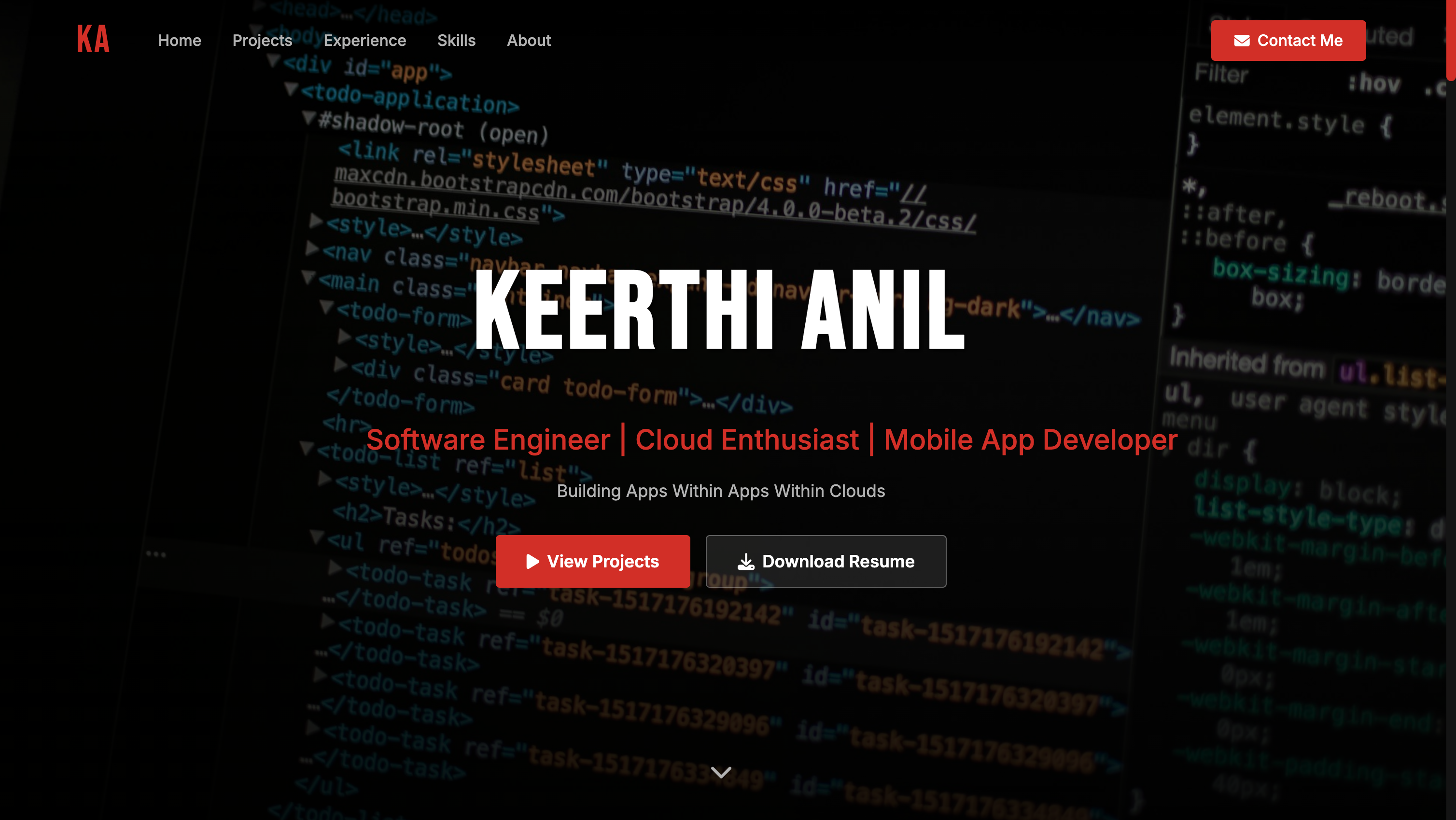 Portfolio Website